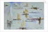 Studies of Venetian craft by Edward Lear