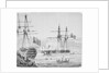 HMS 'Barham' in Malta Harbour, 25 September 1833 by James Kennett Willson
