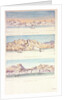 Three watercolours of Muscat by Charles Hamilton Smith