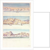 Three watercolours of Muscat by Charles Hamilton Smith