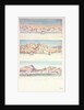 Three watercolours of Muscat by Charles Hamilton Smith