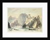 Castles of Jellati & Merani at Muscat by Charles Hamilton Smith