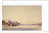 The survey ship HMS 'Beagle' in Beagle Channel, Tierra del Fuego by Conrad Martens