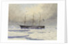 HMS 'Discovery' in the Arctic by William Cluett