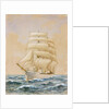 Kilmallie, square-rigged sailing vessel by Philip Hyde