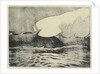Seascape - very rough grey sea 2 by John Everett