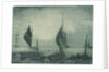 Small sailing craft on the beach at Poole 1 by John Everett