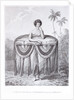 A young woman of Otaheite, bringing a present by John Webber