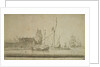 View of Enkhuizen by Willem Van de Velde the Younger