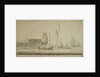 View of Enkhuizen by Willem Van de Velde the Younger