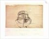 Sketch plan of the stern by Willem Van de Velde the Younger