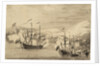 The capture of Tobago? by Willem Van de Velde the Younger