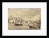 The capture of Tobago? by Willem Van de Velde the Younger