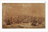 The action at Vigo from the eastward by Willem Van de Velde the Younger