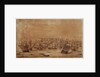 The action at Vigo from the eastward by Willem Van de Velde the Younger