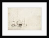 English ships becalmed by Willem Van de Velde the Younger