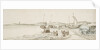 Pinks hauled up on the shore by Willem van de Velde the Elder