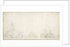 De Ruyter's voyage to Bergen, autumn 1665; the Dutch fleet lying by by Willem van de Velde the Elder