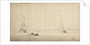 Shipping off Hellevoetsluis by Willem Van de Velde the Younger