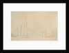 A smak and a galjoot before a light breeze by Willem Van de Velde the Younger