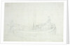 A dogger at sea by Willem van de Velde the Elder