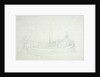 A dogger at sea by Willem van de Velde the Elder