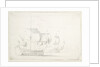 Two English ships before the wind by Willem Van de Velde the Younger