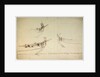 Sketch designs for the fore part of a yacht to be built for the van de Veldes by Willem Van de Velde the Younger