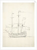 A Dutch flagship at anchor by Willem Van de Velde the Younger