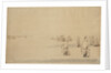 Two fleets about to engage by Willem Van de Velde the Younger