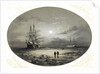 The situation of HMS 'Resolute' & 'Intrepid' as they appeared in the Arctic Sea by G.F. Macdougall