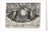 Americae Retectio (The Globe showing America, Africa and Europe and a panorama of Europe also portraits of Christopher Columbus and Amerigo Vespucci) by Johannes Stradanus