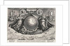 Americae Retectio (The Globe showing America, Africa and Europe and a panorama of Europe also portraits of Christopher Columbus and Amerigo Vespucci) by Johannes Stradanus