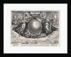 Americae Retectio (The Globe showing America, Africa and Europe and a panorama of Europe also portraits of Christopher Columbus and Amerigo Vespucci) by Johannes Stradanus