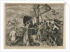 Christopher Columbus Ligur terroribus Oceani superatis alterius pene Orbis regiones a se inventas Hispanis regibus addixit by unknown