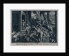 Saccharum. Qua Saccharum paretur arte, plurimis. Pictura, quam vides, docebit te modis. (Gunpowder) by Johannes Stradanus