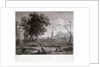 The Beacon-Tower, from the 'Picture in the Royal Collection by Claude Gellee