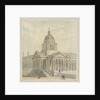 Greenwich Hospital: A design for remodelling the north-west (Chapel) corner of the Queen Mary Court by Augustus Charles Pugin