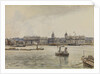 Royal Naval College, Greenwich, from the river by John Fulleylove