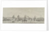Greenwich Hospital from Blackwall reach, May 1871 by Auguste Ballin