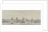 Greenwich Hospital from Blackwall reach, May 1871 by Auguste Ballin