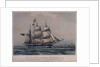 This print of the Raymond Hugh Mckay Commander. The first vessel direct from China to Hull is published commemorative of her arrival on the 14th October 1843 by J. Ward