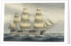 HMS Victoria Last of the sea going 3 deckers. Paid off at Portsmouth from Mediterranean Oct 1867 by W. Mackenzie Thomson
