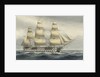HMS Victoria Last of the sea going 3 deckers. Paid off at Portsmouth from Mediterranean Oct 1867 by W. Mackenzie Thomson