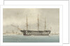 HMS 'Victory' on which Nelson died. Portsmouth by W. Mackenzie Thomson