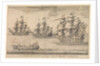 Progress of Ship Building. 1. The wicker boat of the ancient Britons 2. The Great Harry 3. The Royal James 4. The Royal George by Unknown