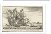 The Brittannia a first Rate carrying 100 Guns and 780 Men with a view of Woolwich where she was built by unknown