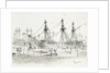 The Mercury of 28 guns, on a larboard tack by Butterworth