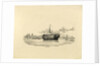 HMS 'Grampus' as a hulk by W. Porden Kay