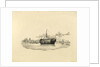 HMS 'Grampus' as a hulk by W. Porden Kay